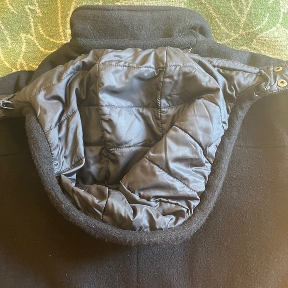 Black Wool Coat - Picture 10 of 10